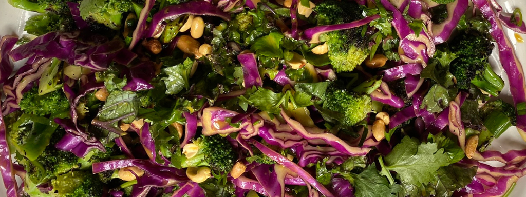 Broccoli Tahini Salad