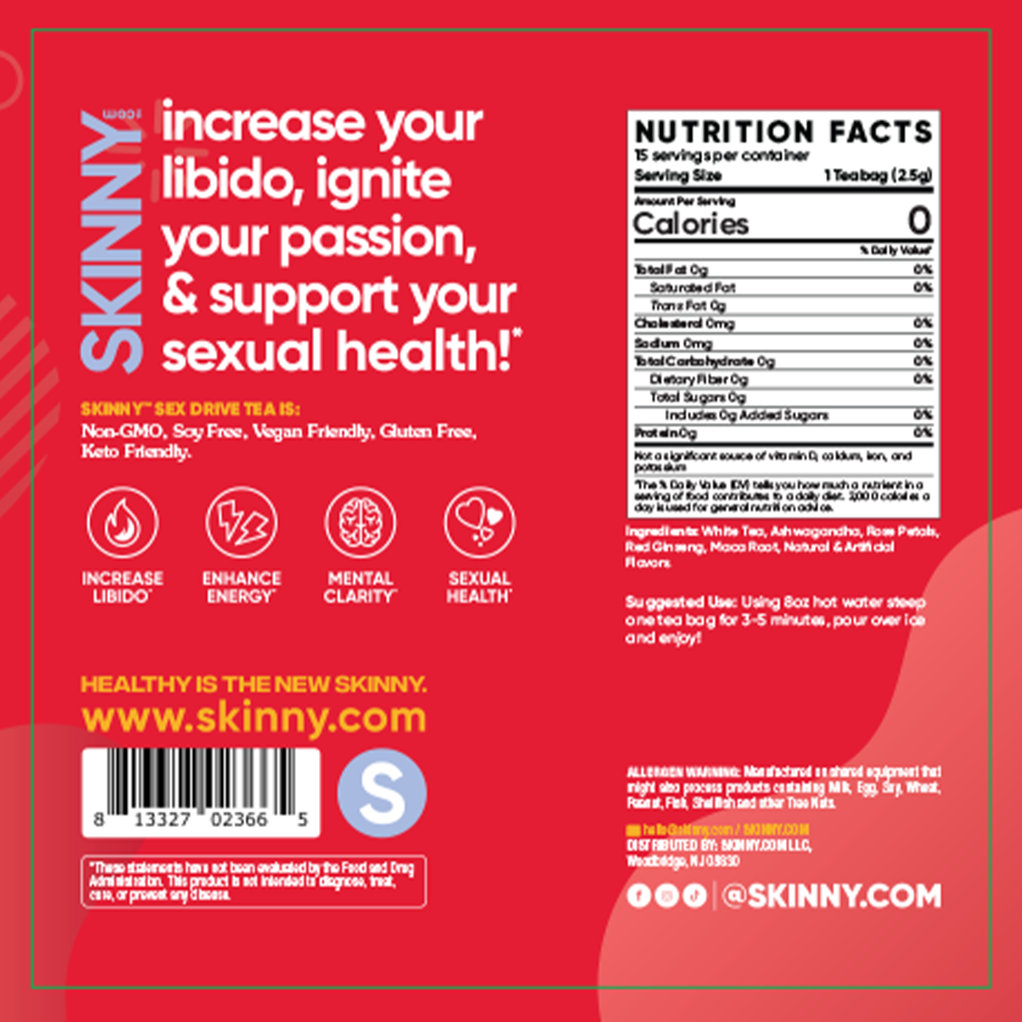 Sex drive Increases libido, boosted mood and improves mental clarity photo photo